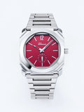 Denvosi Octagonal Luxury Men's Watch – Ruby Red Dial
