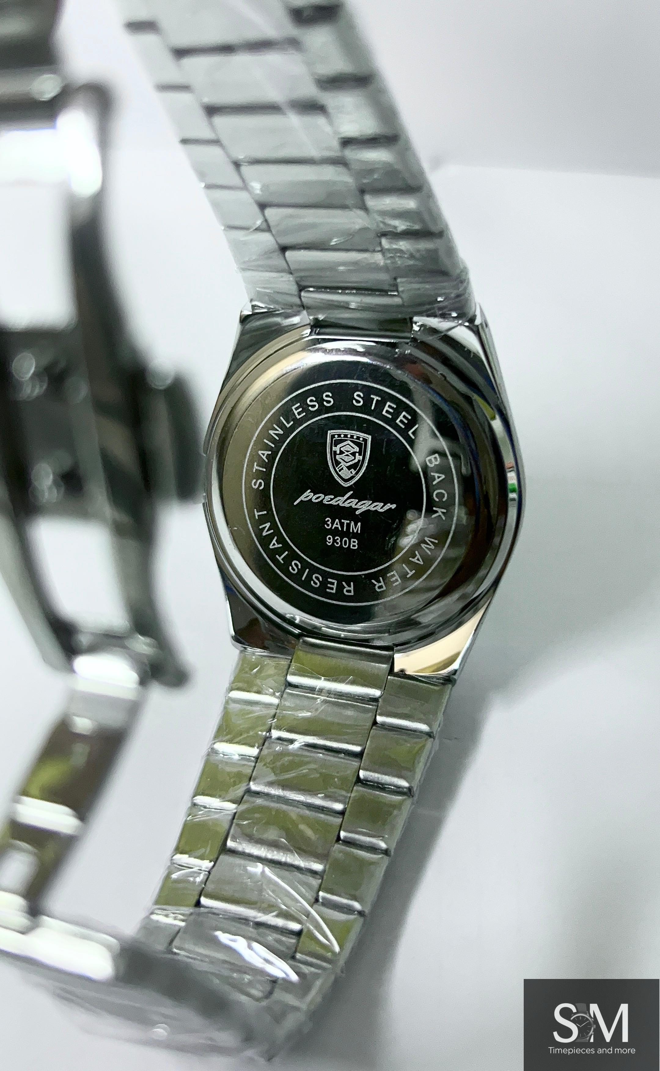 POEDAGAR 930 Luxury Men's Quartz Watch – Emerald Green